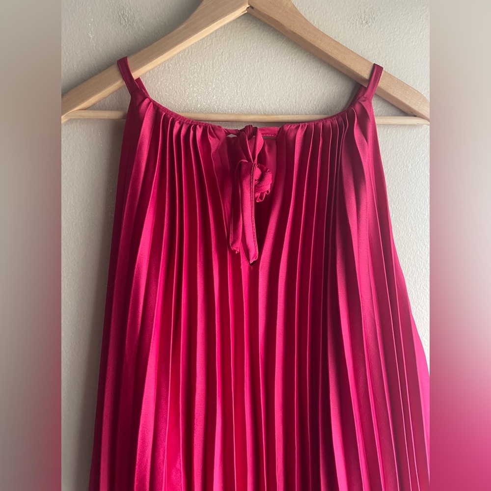New EVANS Kimber Plain Maxi Dress merlot Size 30/32 Women - Picture 10 of 16
